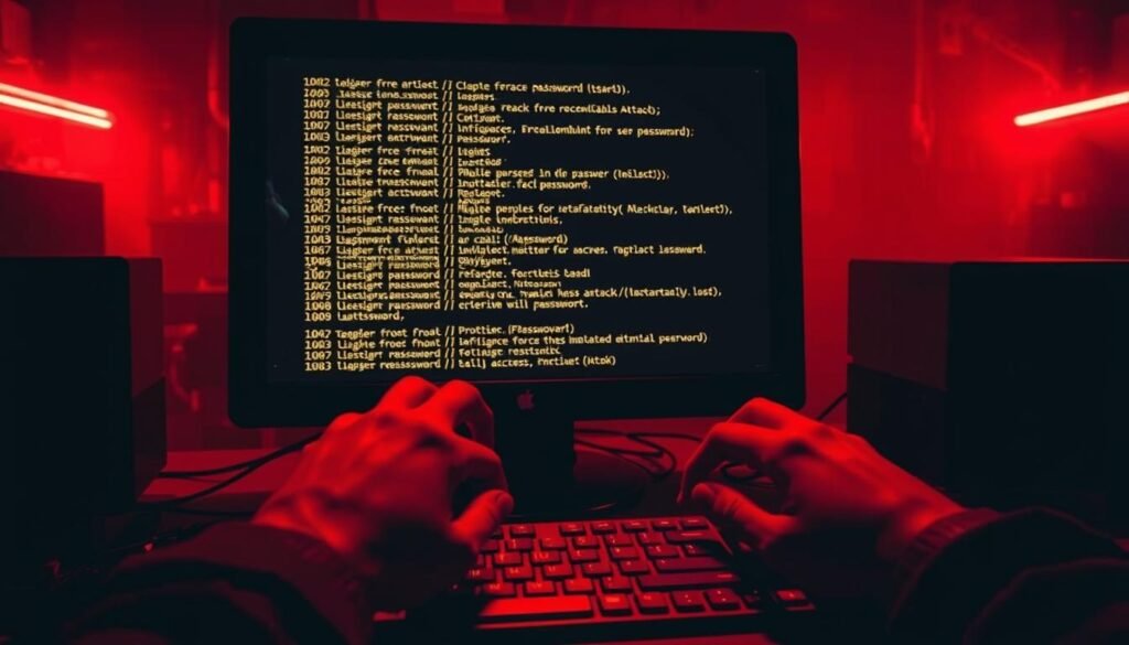 Brute Force Password Attack Visualization