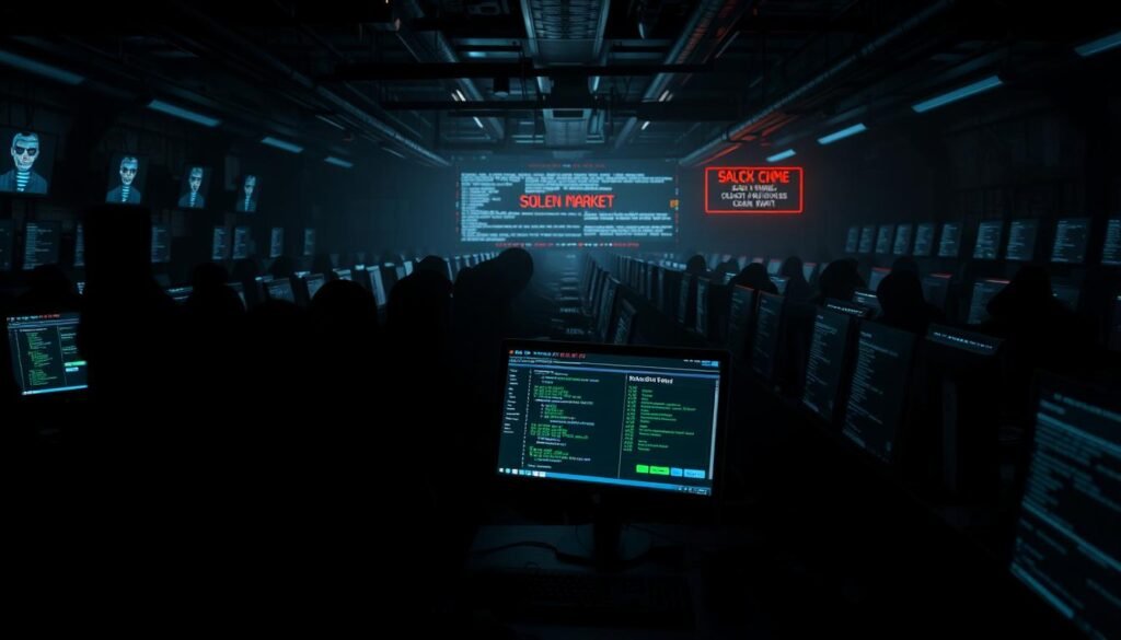 Dark Web Cybercrime Marketplace